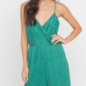 Vacation ready Emerald Green Fabulous Jumpsuit